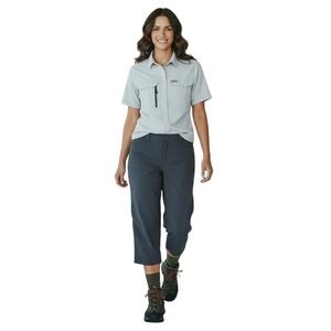 Nike ACG Crop Hiking Pants Size 12 Grey Gorpcore Techwear Walking Golf Casual‎